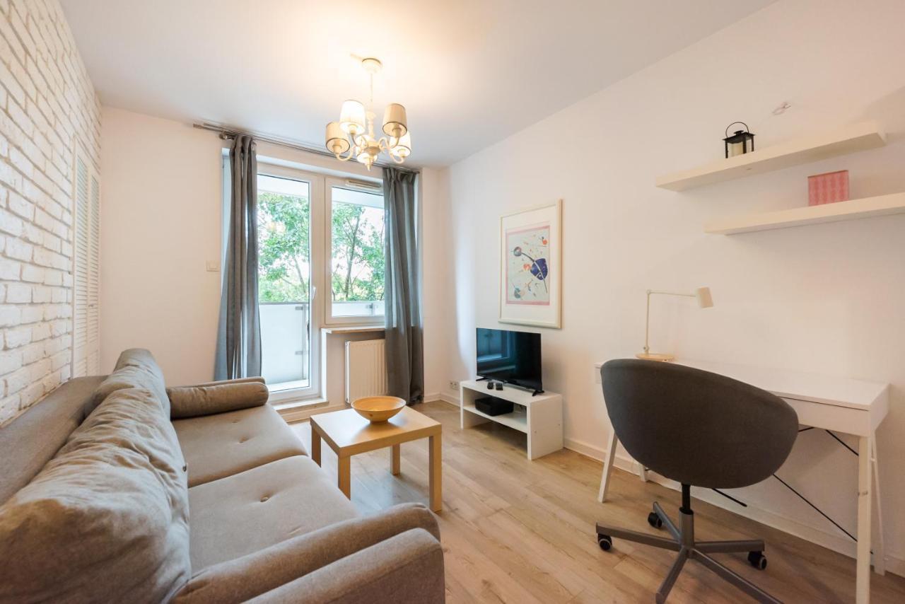 Sluzew Manhattan Place Apartment Warschau Exterior foto