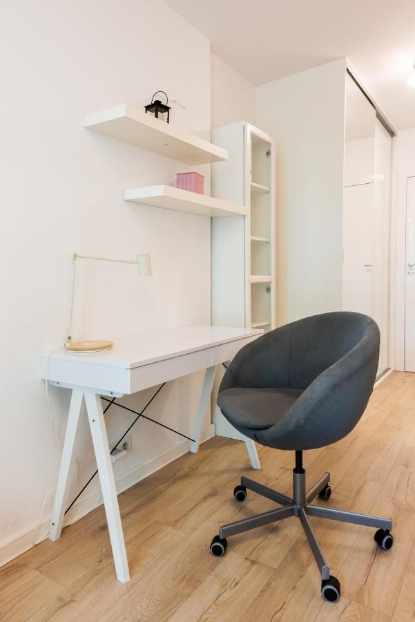 Sluzew Manhattan Place Apartment Warschau Exterior foto