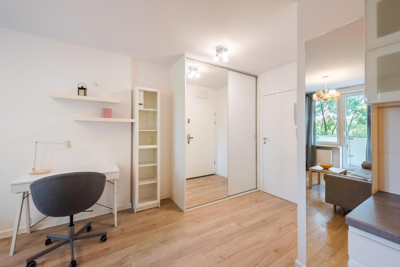Sluzew Manhattan Place Apartment Warschau Exterior foto