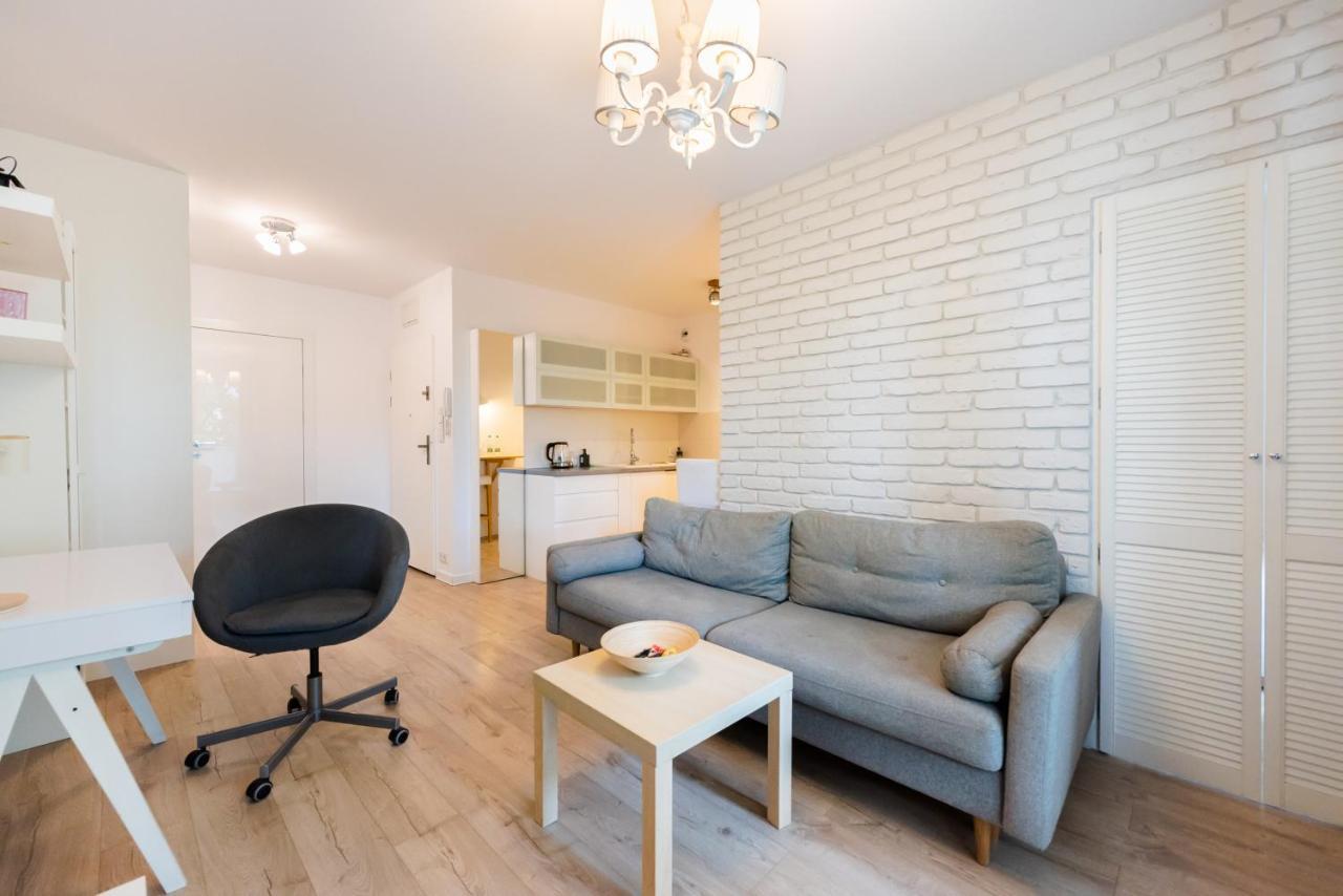 Sluzew Manhattan Place Apartment Warschau Exterior foto